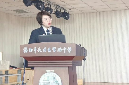 法润青春 守护成长 | 长清法院开展普法进校园活动